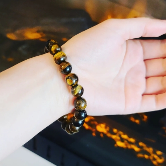 Tiger eye bracelet - Picture 4 of 5